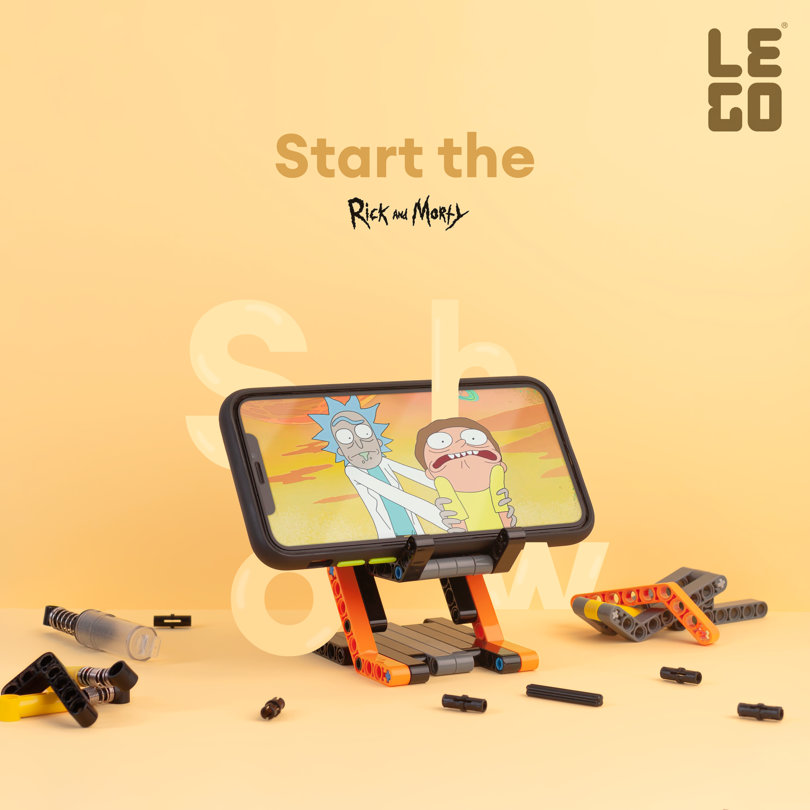 soporte movil lego