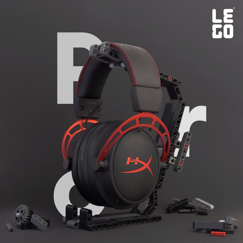 soporte cascos lego