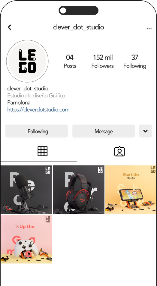 Instagram lego