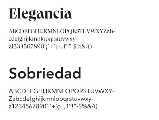 tipografías turrón